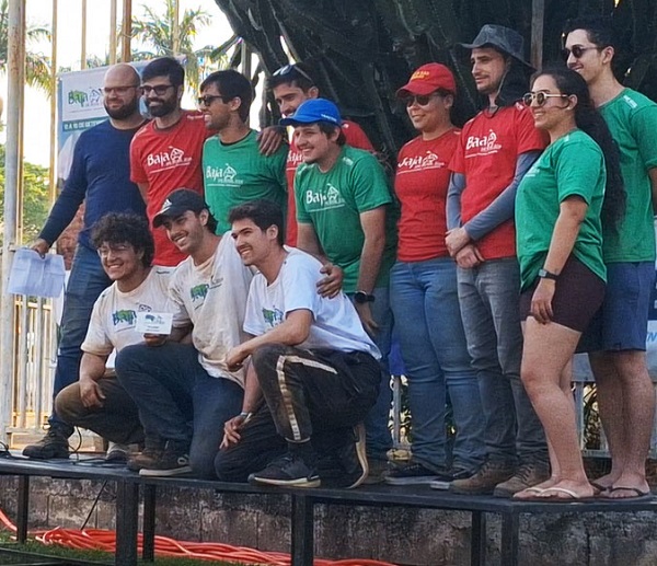 Equipe Zebu Baja na competição de 2024